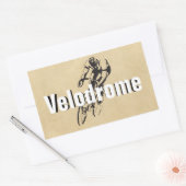 バイクパーソナライズされたレーシング 長方形シール (封筒)