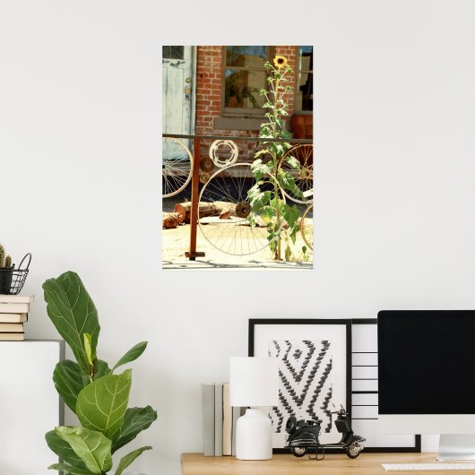 バイクフェンス ポスター (ホームオフィス)