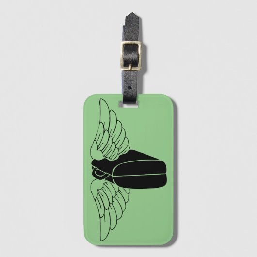 バイクフライデーラゲージタグ ラゲッジタグ (正面縦)