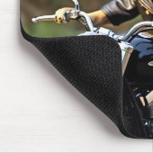 バイクフランスのルマウスパッド上のブルドッグ「フランス語」 マウスパッド (コーナー)