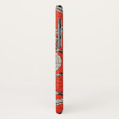 バイクホイールがオレンジ色に点灯 Case-Mate iPhoneケース (裏面/左)