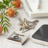 バイクマンダートバイク泥の生活泥のボギング キーホルダー (側面)