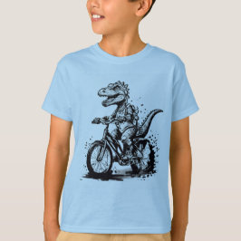 バイクモダンキッズベースTシャツの恐竜 – Blu Tシャツ