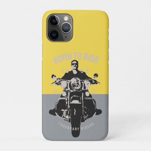 バイクモダンライダーカラーブロックアート Case-Mate iPhoneケース (裏)