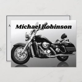 バイクモダンルお祝いのライフ 招待状