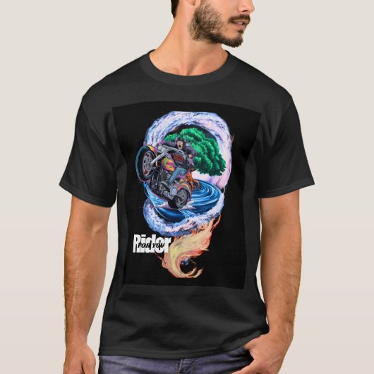 バイクライダーアドベンチャー Tシャツ (正面)