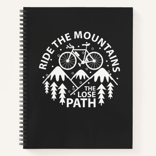 バイクライドザマウンテンズ ノートブック (正面)