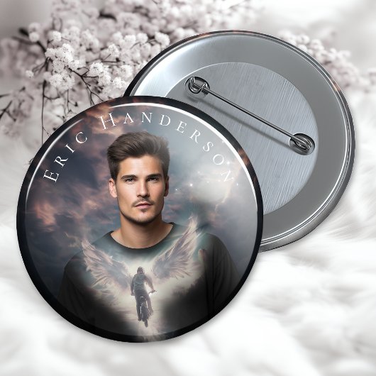 バイクラバーライダーカスタマイズ可能な2インチラウンドボタン 缶バッジ