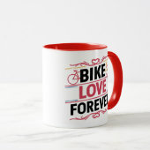 バイクラブフォーエバーズサイクリングマグ マグカップ (正面右)