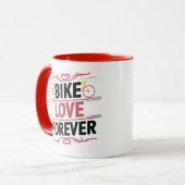 バイクラブフォーエバーズサイクリングマグ マグカップ (正面左)