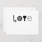 バイクラブレーシングバイクパーツおもしろいサイクリング自転車 ポストカード (正面/裏面)