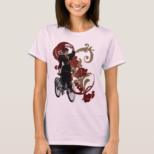 バイクレディ Tシャツ (正面)