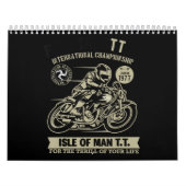 バイクレースのアートの贈り物で伝説的 カレンダー (カバー)