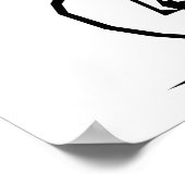 バイクレース ポスター (角)