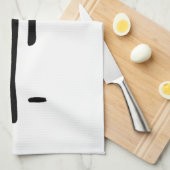 バイクロミニマルゴレトロ、サイクリング、自転車愛好家 キッチンタオル (四つ折り)