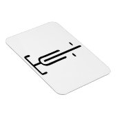 バイクロミニマルゴレトロ、サイクリング、自転車愛好家 マグネット (右側)