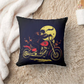 バイク乗りクッションのデザイン クッション (ブランケット)