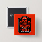 バイク乗りクラブ 缶バッジ (正面&裏面)