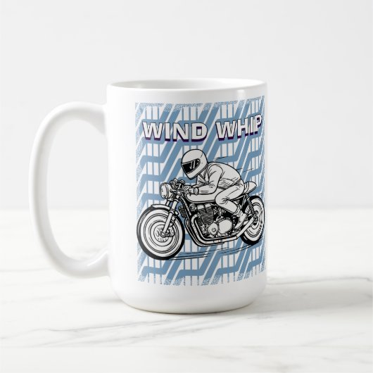 バイク乗り コーヒーマグカップ (左)