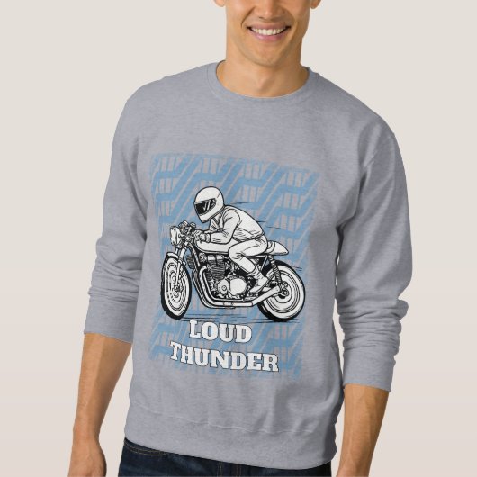 バイク乗り スウェットシャツ (正面)