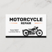 バイク修理サービス 名刺 (裏面)