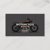 バイク修理 名刺 (正面)
