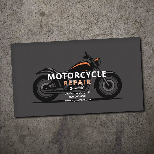バイク修理 名刺