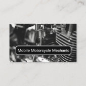 バイク出張整備サービス 名刺 (正面)