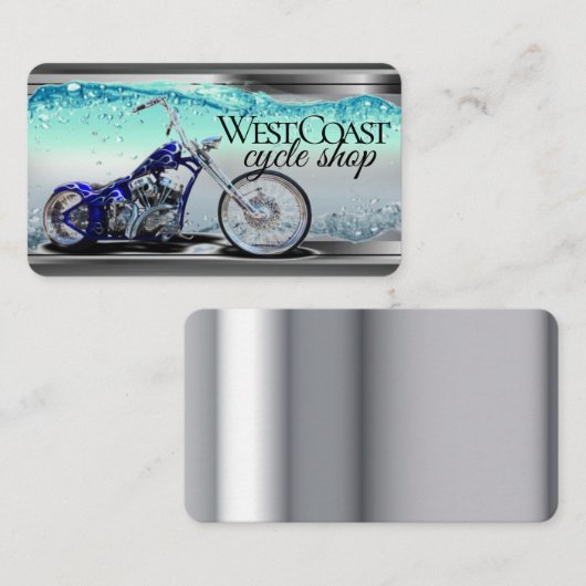 バイク名刺 名刺 (正面/裏面)