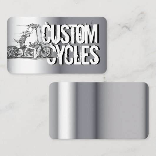 バイク名刺 名刺 (正面/裏面)