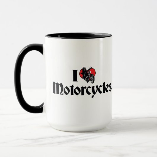 バイク大好き マグカップ (左)