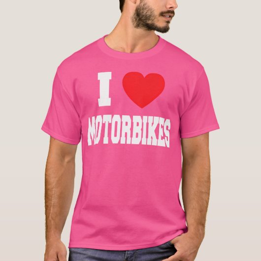 バイク大好き Tシャツ (正面)