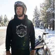 バイク好きな方へのクリスマス・冬用パーカー