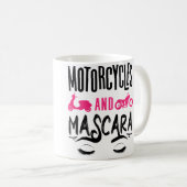 バイク好きのためのおもしろバイクデザイン コーヒーマグカップ (正面右)