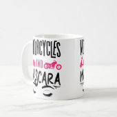 バイク好きのためのおもしろバイクデザイン コーヒーマグカップ (正面左)