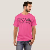 バイク好きのためのおもしろバイクデザイン Tシャツ (正面フル)