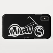 バイク好きのためのケース Case-Mate iPhoneケース (裏面(横))