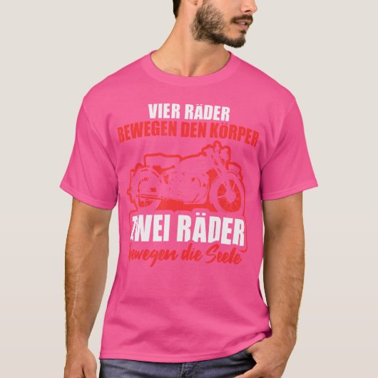 バイク好きのためのフレーズ Tシャツ (正面)