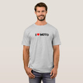 バイク好きのためのモーターサイクル グラフィックTシャツ Tシャツ (正面フル)