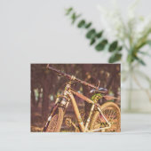 バイク好きのための誕生日プレゼント ポストカード (スタンド正面)