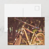 バイク好きのための誕生日プレゼント ポストカード (正面/裏面)
