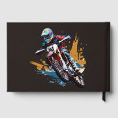 バイク好きのための追悼メモリアルフォトギフト ゲストブック (裏面)