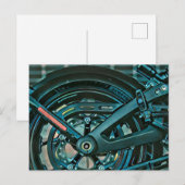 バイク好きのギフト ポストカード (正面/裏面)