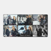 バイク好きパーソナライズ画像バレンタインカップル デスクマット (正面)