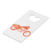 バイク好き クレジットカード栓抜き (正面アングル)