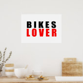 バイク好き ポスター (キッチン)