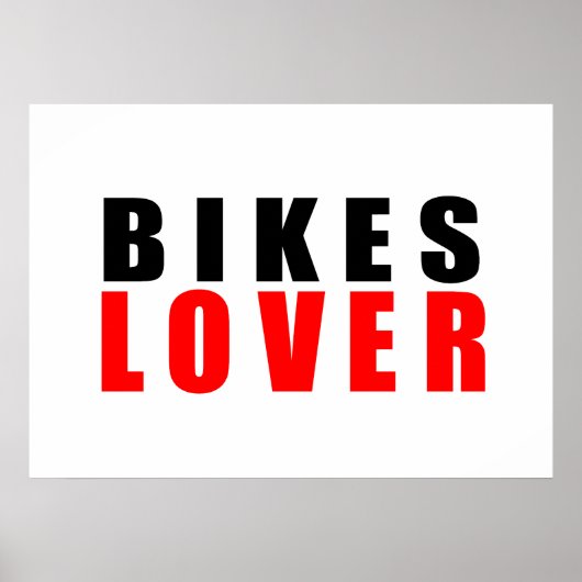 バイク好き ポスター (正面)