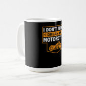 バイク好実在きの人にバイク乗りのプレゼント。 コーヒーマグカップ (正面左)