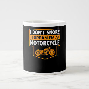 バイク好実在きの人にバイク乗りのプレゼント。 ジャンボコーヒーマグカップ