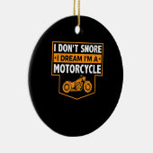 バイク好実在きの人にバイク乗りのプレゼント。 セラミックオーナメント (右)